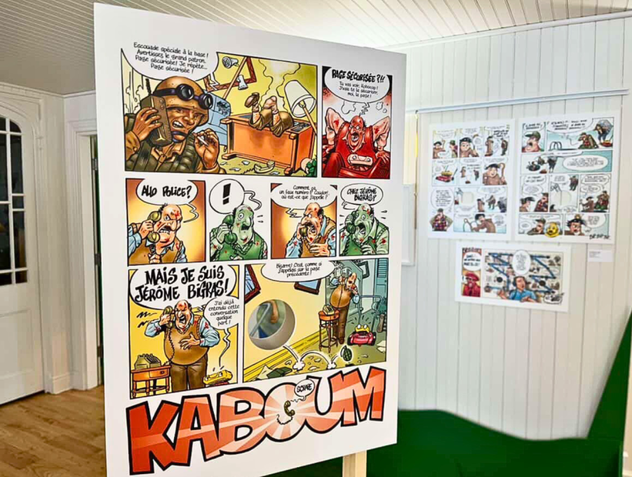 Maison de la BD - Exposition De Croc à Crue