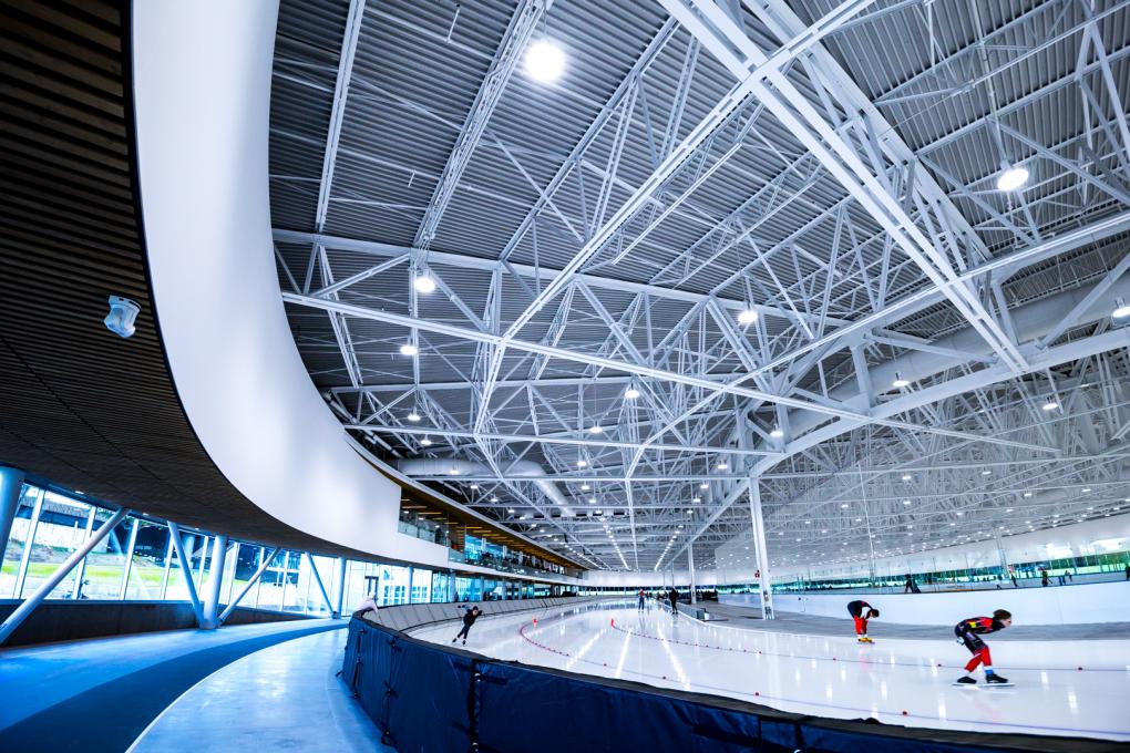 Centre de glaces Intact Assurance - Intérieur