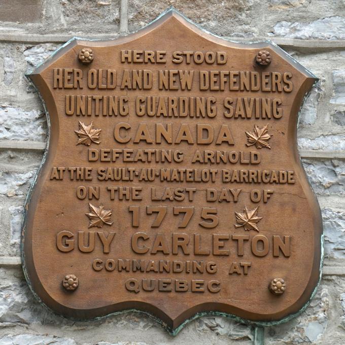 Québec 1608 Tours - Commemorative plaque