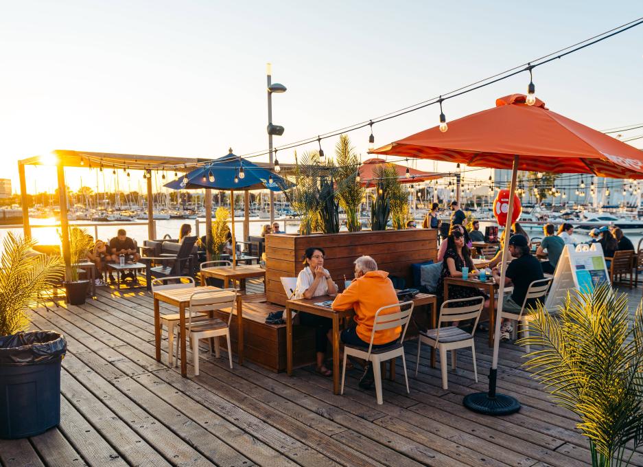 L'Oasis du Port de Québec - Terrasse