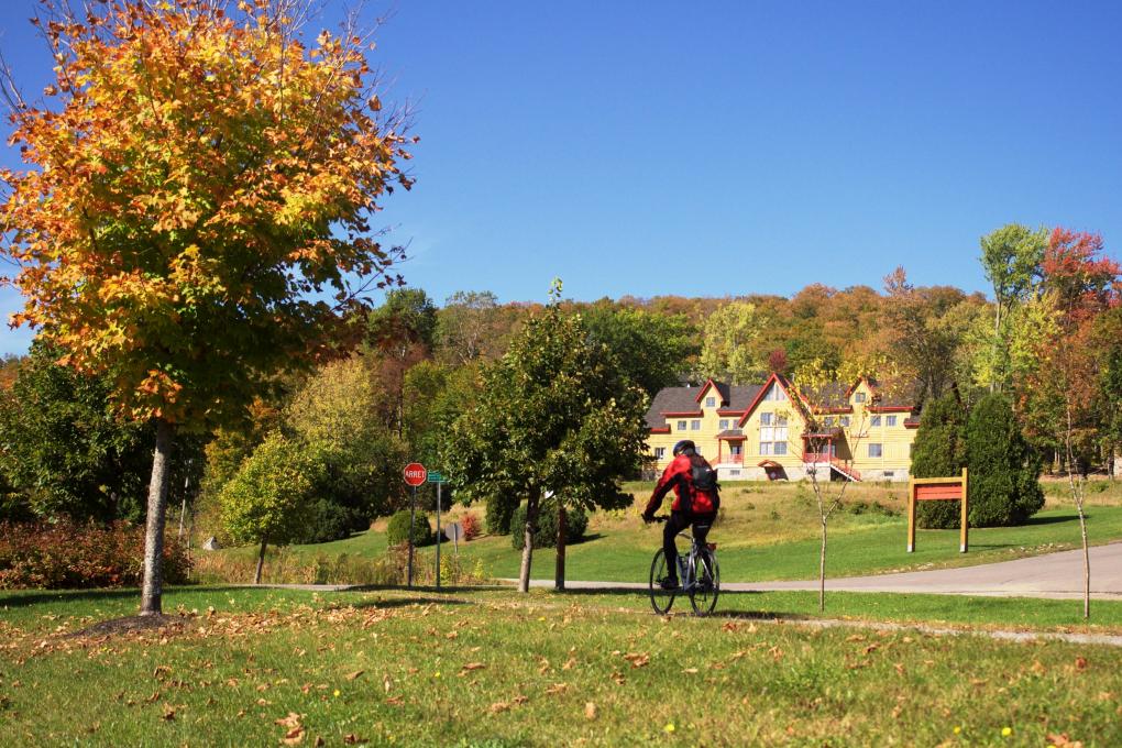 Vélopiste Jacques-Cartier / Portneuf - Randonnée en automne