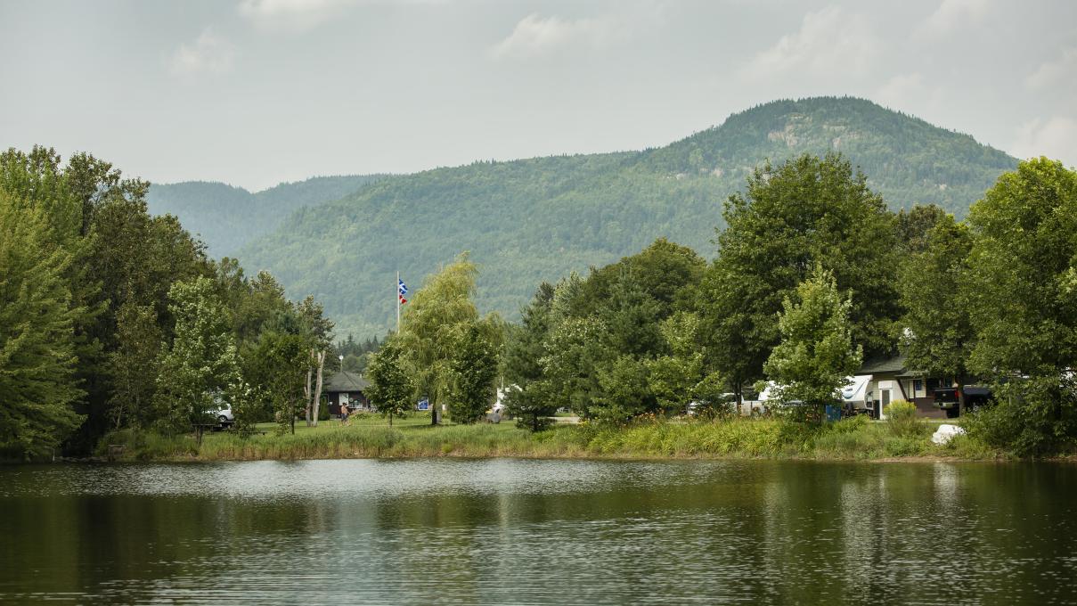 Camping Stoneham - vue panoramique