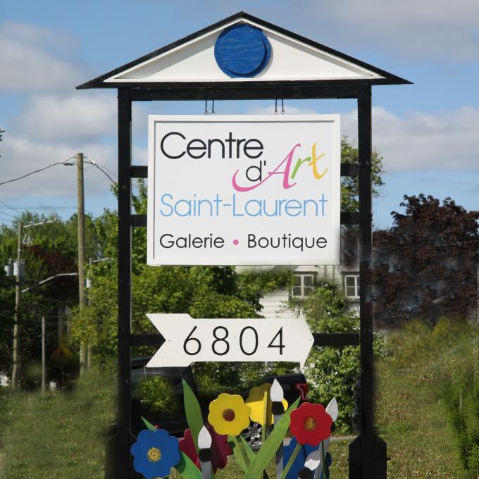 Centre d'Art Saint-Laurent - Sign of the Centre d'art Saint-Laurent