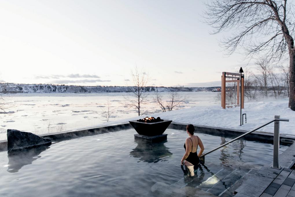 Strøm Spa Nordique - Spa in winter