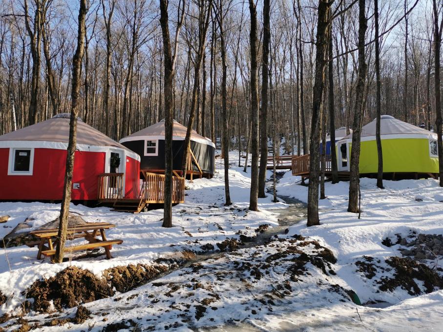 Village Yourtes Valcartier Campgrounds Visit Québec