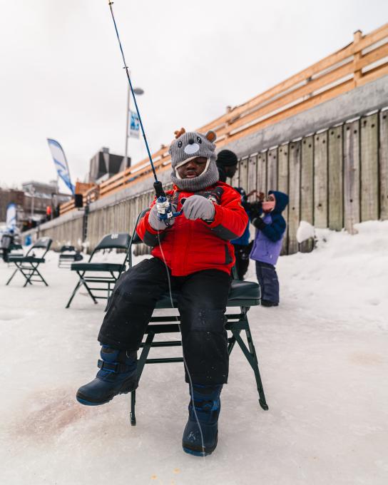 Village Nordik du Port de Québec - Pêche