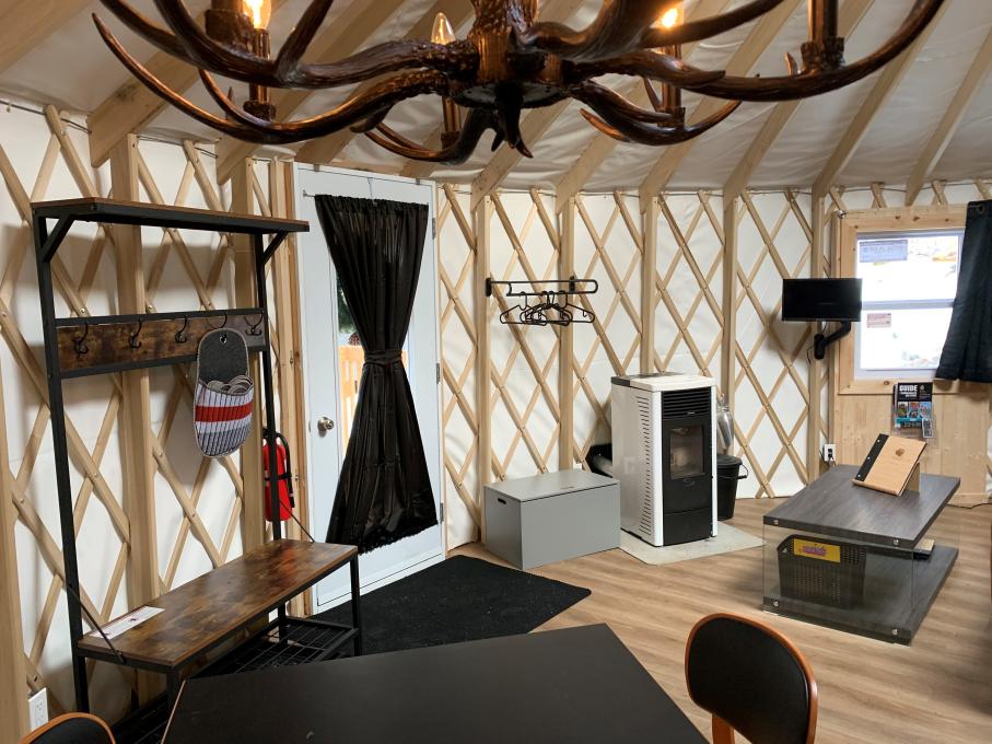 Village Yourtes Valcartier - Vue d'ensemble - Yourte 6 personnes