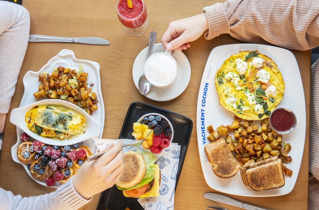 Cochon Dingue - Grande Allée - Déjeuners