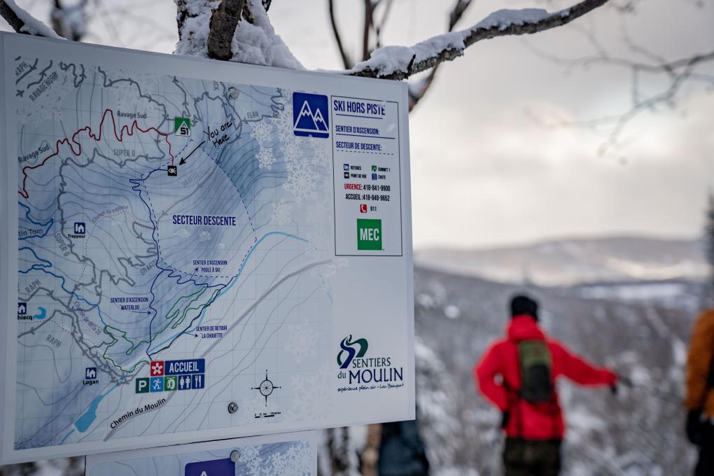 Les Sentiers du Moulin - Mountain ski trails