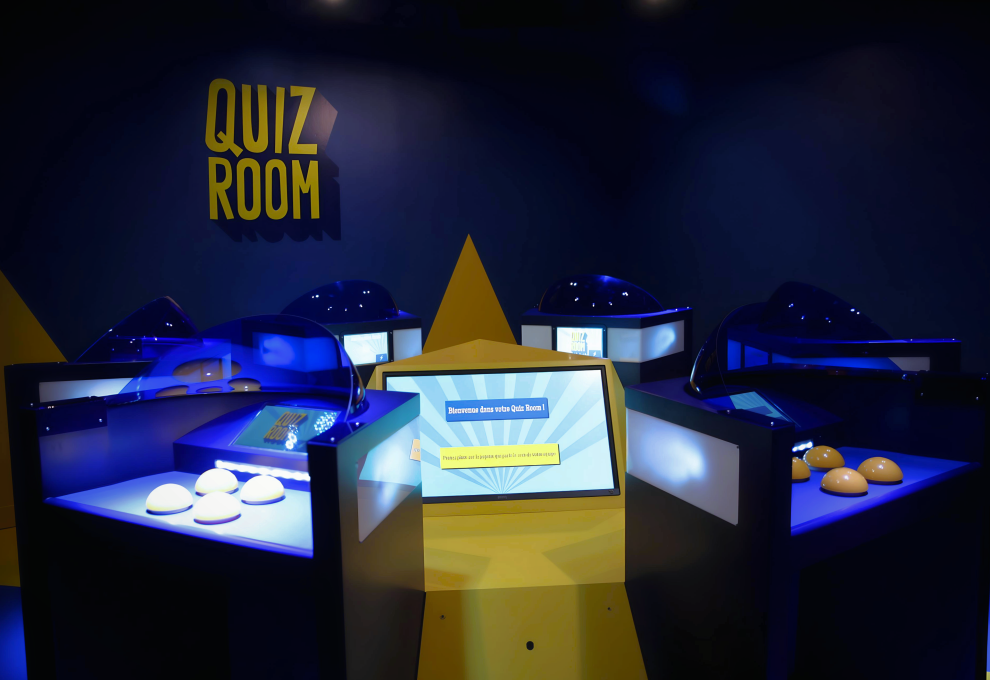 Quiz Room - La Boîte à Questions Québec - Salle de jeux