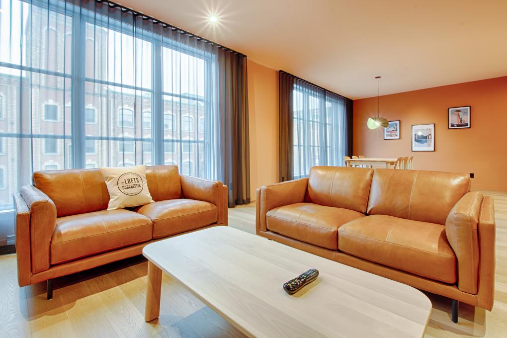 Les Lofts Dorchester - living room