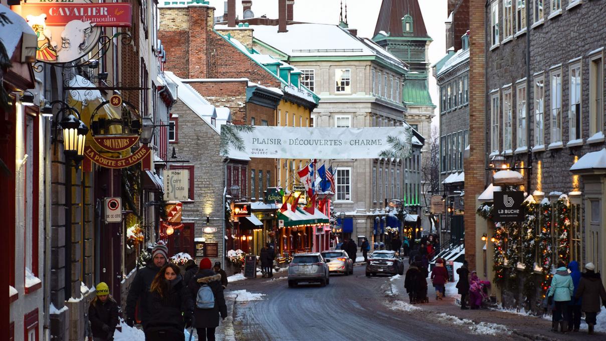 Groupe Voyages Québec - Old Québec in winter