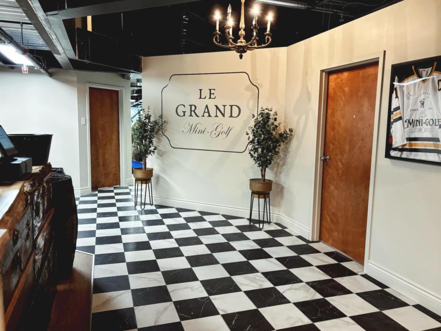 Le Grand Mini-Golf - Accueil du Grand Mini-Golf