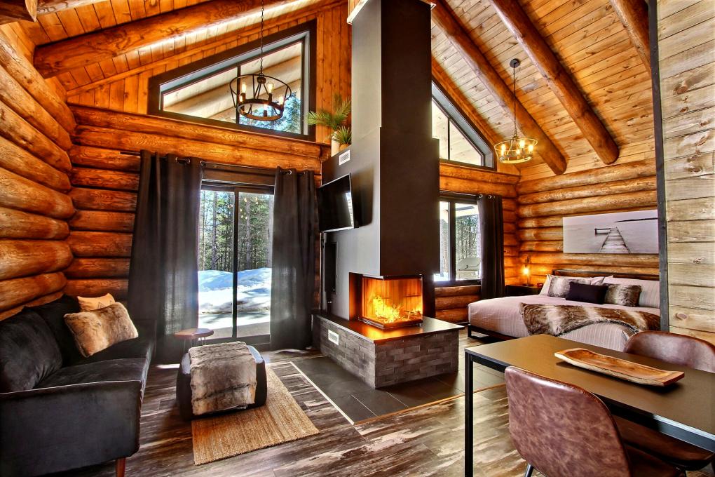 Au Chalet en Bois Rond - Chalet intime pour 2 personnes