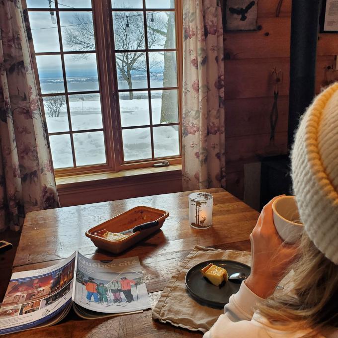 Les Chalets sur le Cap - salon chalet 1 chambre
