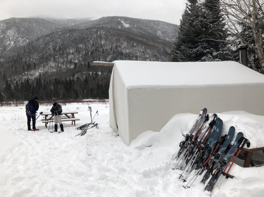 Katabatik - Aventure dans Charlevoix - Refuge au Parc national des Hautes-Gorges