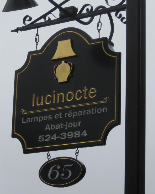 Lucinocte 1985 Sign
