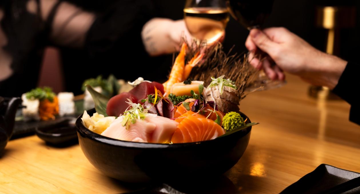 Niji Sushi - Bol Sashimi en folie