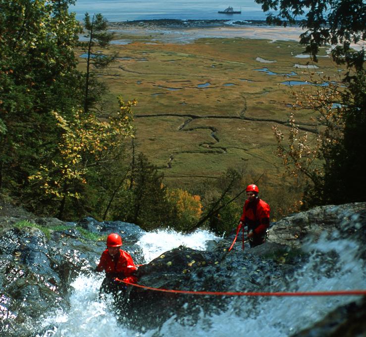 Katabatik - Aventure dans Charlevoix - Escalade Chute à Simon Charlevoix
