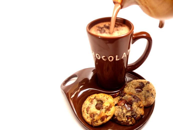 Érico chocolaterie pâtisserie - chocolat chaud et biscuits