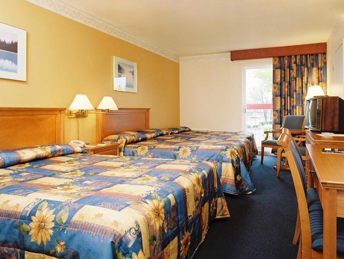 Hôtel-Motel Le Gîte - room with 2 beds