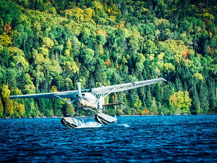 Québec Hydravion - Landing