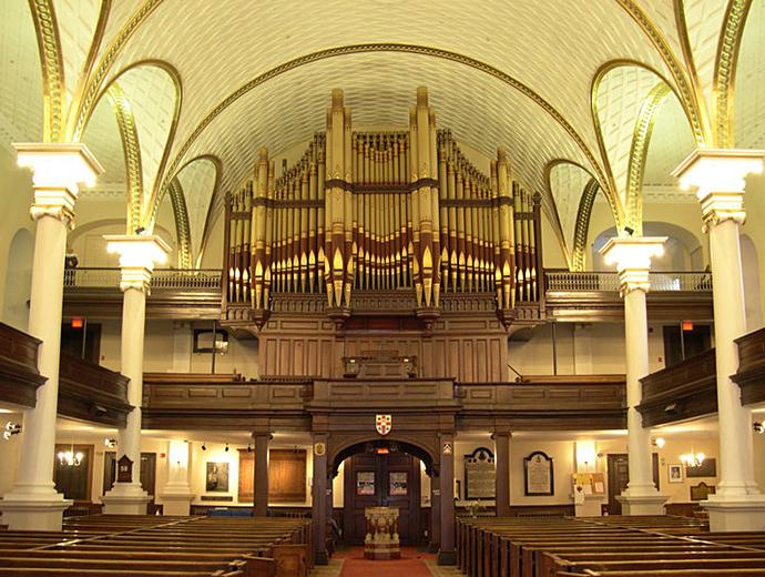 Interior view of Holy Trinity Cathedral.