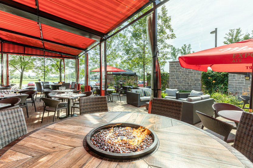 DoubleTree By Hilton Quebec Resort - Terrasse couverte