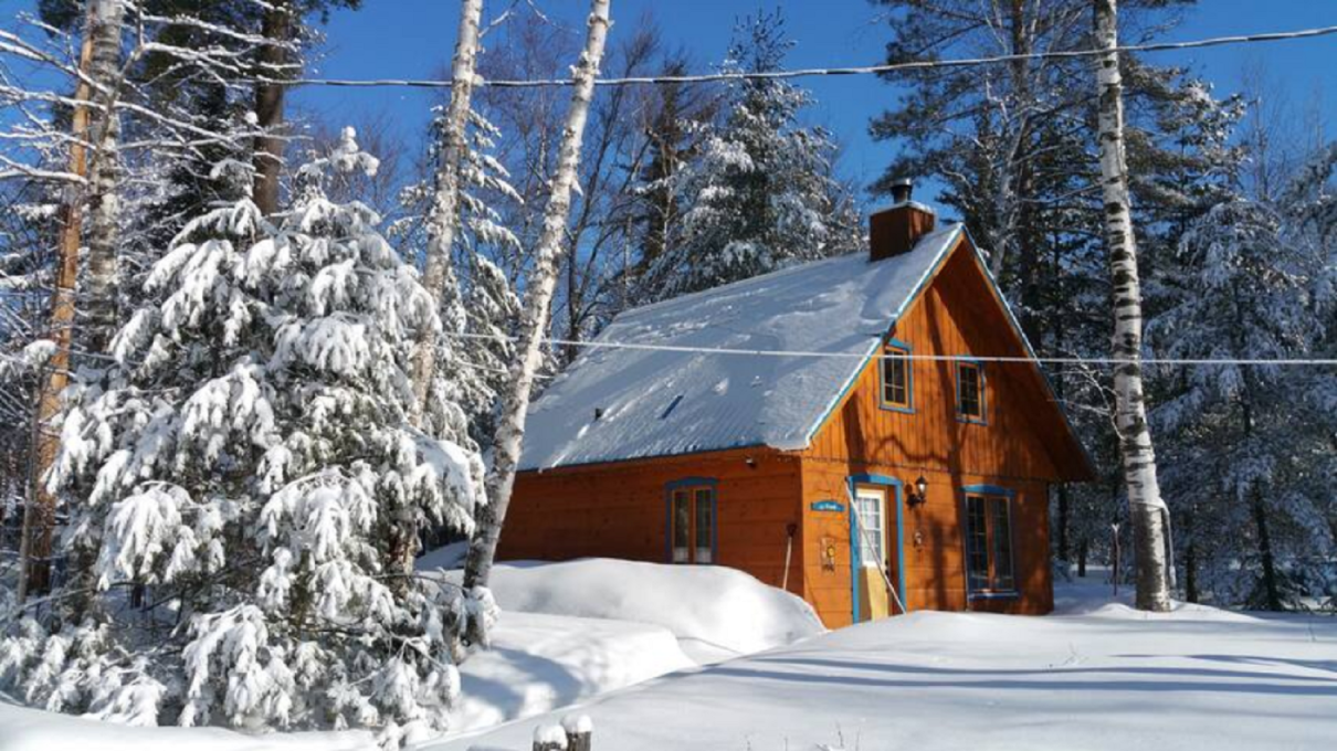 Les Chalets sur le Cap - Chalet 1 chambre en hiver