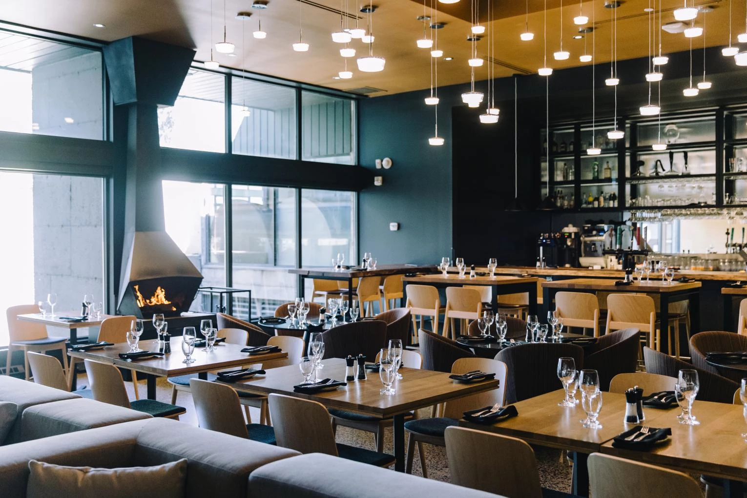 Bistro Nordik - Delta Mont Sainte-Anne - Salle à manger