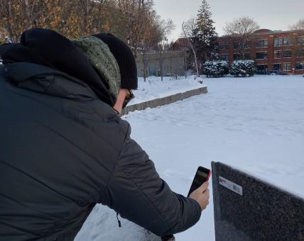 L'îlot des Palais - Parcours sur téléphone dans le Vieux-Québec
