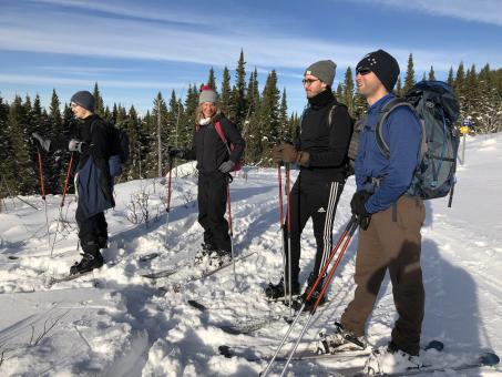 Katabatik - Aventure dans Charlevoix - Excursion en ski hok au Parc national des Grands-Jardins