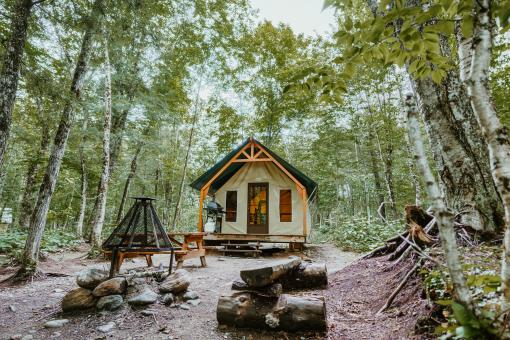 Parc naturel régional de Portneuf - Prêt-à-camper