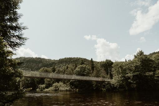 Vallée Bras-du-Nord - Passerelle