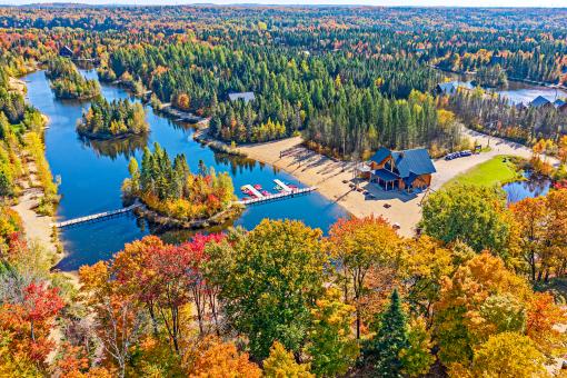 Au Chalet en Bois Rond - Espace Plein Air