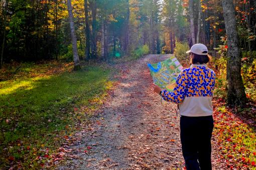 Au Chalet en Bois Rond - Sentiers pédestres