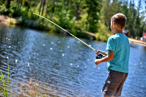 Au Chalet en Bois Rond - Pêche sur le lac