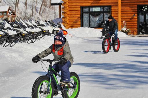 Au Chalet en Bois Rond - Fatbikes en location