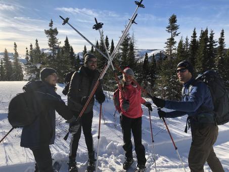 Katabatik - Aventure dans Charlevoix - Ski Hok at Grands-Jardins