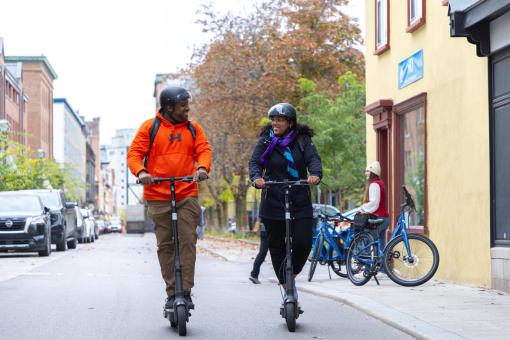 Tuque & bicycle experiences - Guided activity and electric scooter rental