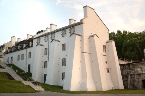 Fortifications of Québec National Historic Site - Redoute Dauphine (1712-1748)