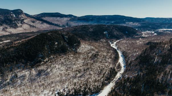 Vallée Bras-du-Nord - Vallée hiver 1