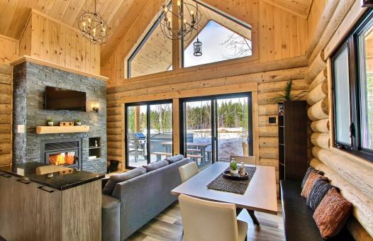 Au Chalet en Bois Rond - Chalet Le Batelier