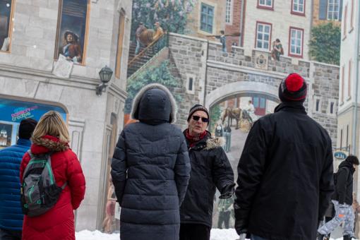 Tours Voir Québec - Tourist guide to the fresco of Quebecers in winter