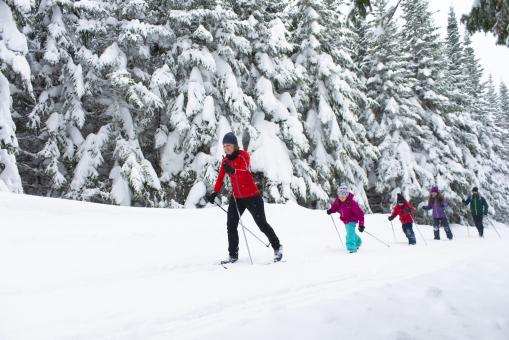 Réserve faunique des Laurentides - Ski de fond famille