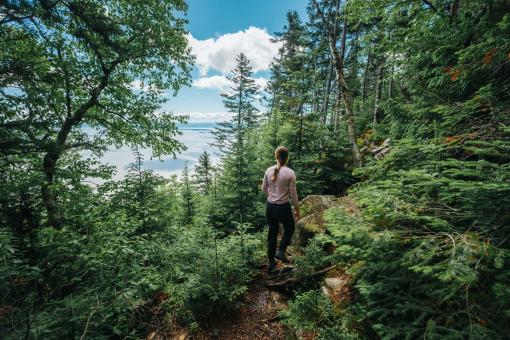Sentier des Caps de Charlevoix - randonnée été