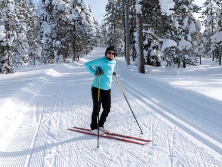 Le centre Castor - cross-country skiing, bucolic atmosphere