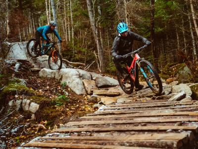 Vélo de montagne aux Sentiers du Moulin