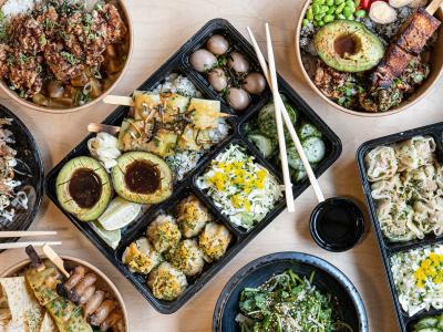 Repas japonais pour emporter de Honō Izakaya