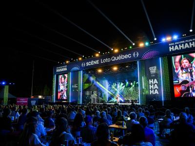 Scène du Festival Juste pour rire